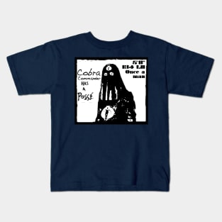 Cobra Commander Has a Posse Kids T-Shirt